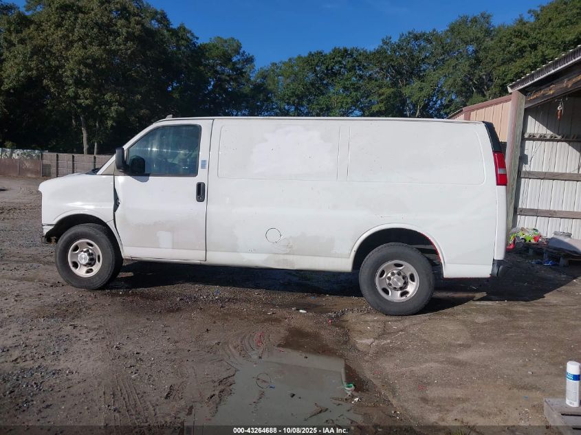 2019 Chevrolet Express 2500 Work Van VIN: 1GCWGAFP8K1187680 Lot: 43264688