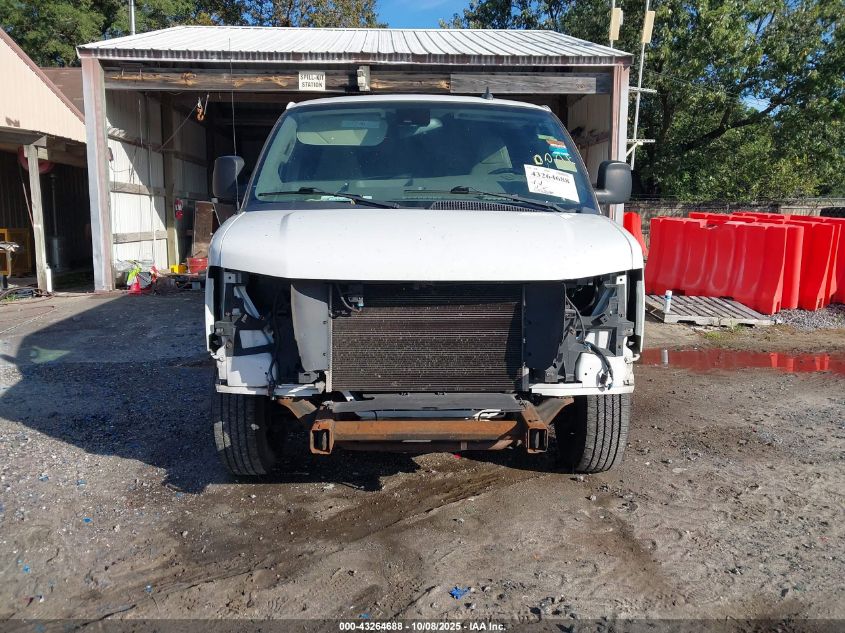 2019 Chevrolet Express 2500 Work Van VIN: 1GCWGAFP8K1187680 Lot: 43264688