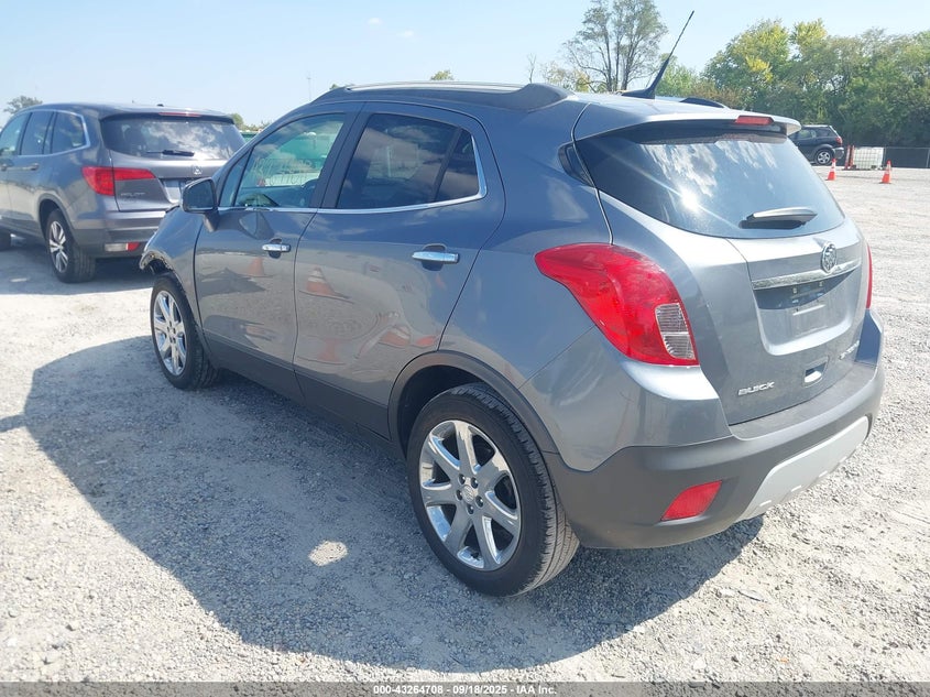 Vin: kl4cjcsb1eb621151, lot: 43759292, buick encore leather 20143