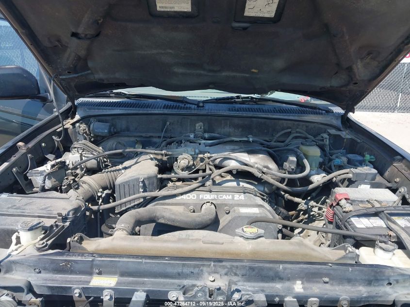 2000 Toyota 4Runner Sr5 V6 VIN: JT3GN86RXY0176624 Lot: 43264712