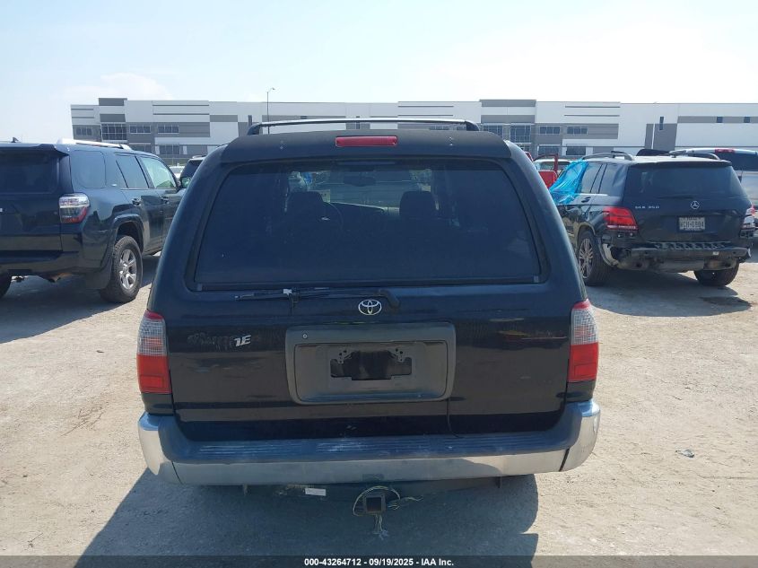 2000 Toyota 4Runner Sr5 V6 VIN: JT3GN86RXY0176624 Lot: 43264712
