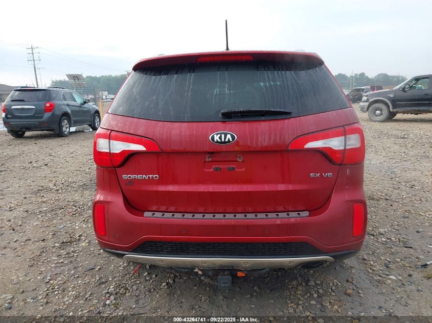 2015 Kia Sorento Sx V6 VIN: 5XYKWDA72FG608146 Lot: 43264741