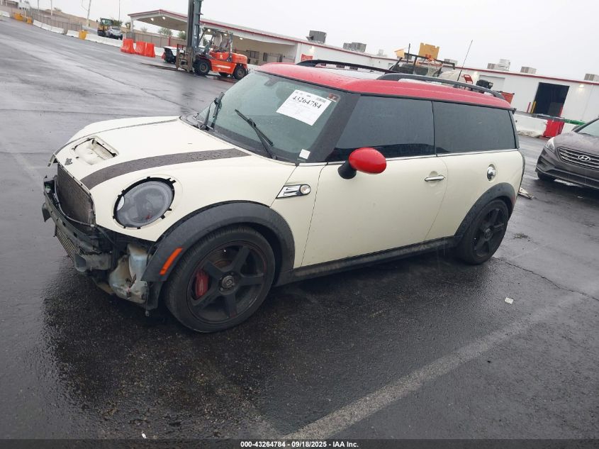 2011 Mini John Cooper Works Clubman VIN: WMWZG9C56BTZ80105 Lot: 43264784