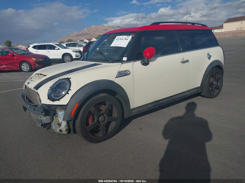Vin: wmwzg9c56btz80105, lot: 43759368, mini john cooper works clubman 20112