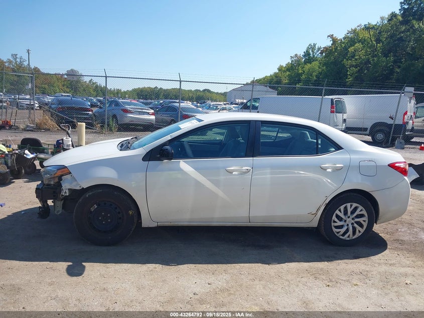2017 Toyota Corolla Le VIN: 5YFBURHE7HP648003 Lot: 43264792