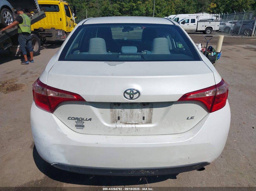 2017 Toyota Corolla Le VIN: 5YFBURHE7HP648003 Lot: 43264792