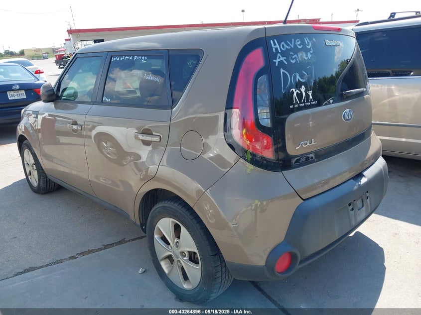 2014 KIA SOUL KNDJN2A24E7095310