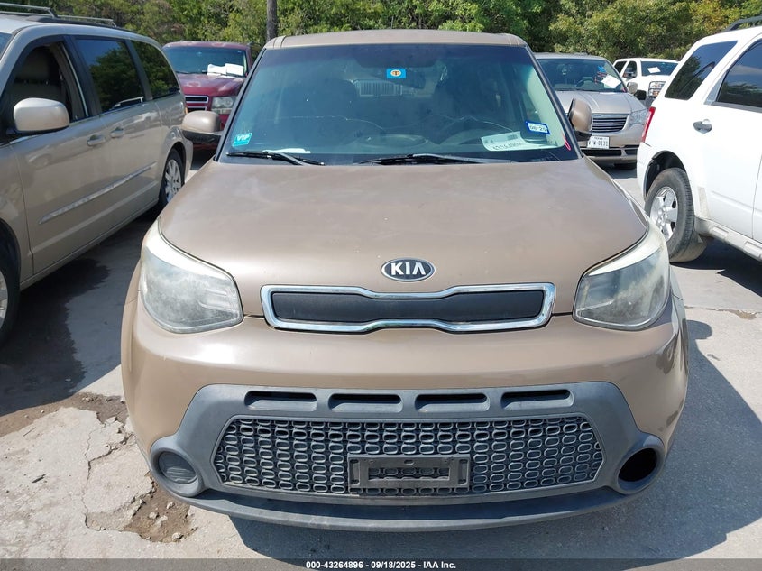 2014 KIA SOUL KNDJN2A24E7095310