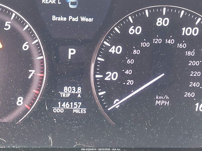 2008 Lexus Ls 460 VIN: JTHBL46F985061976 Lot: 43264914