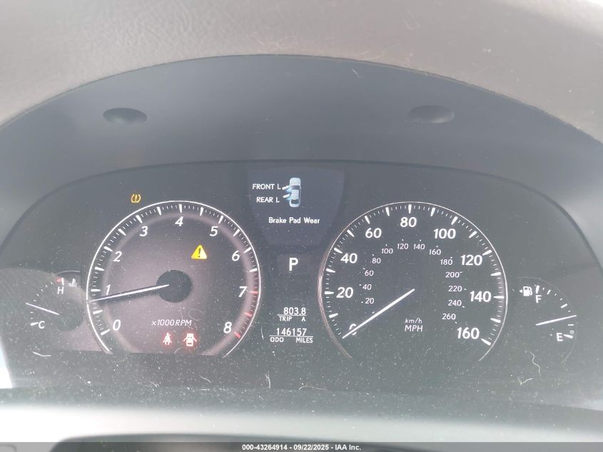 2008 Lexus Ls 460 VIN: JTHBL46F985061976 Lot: 43264914