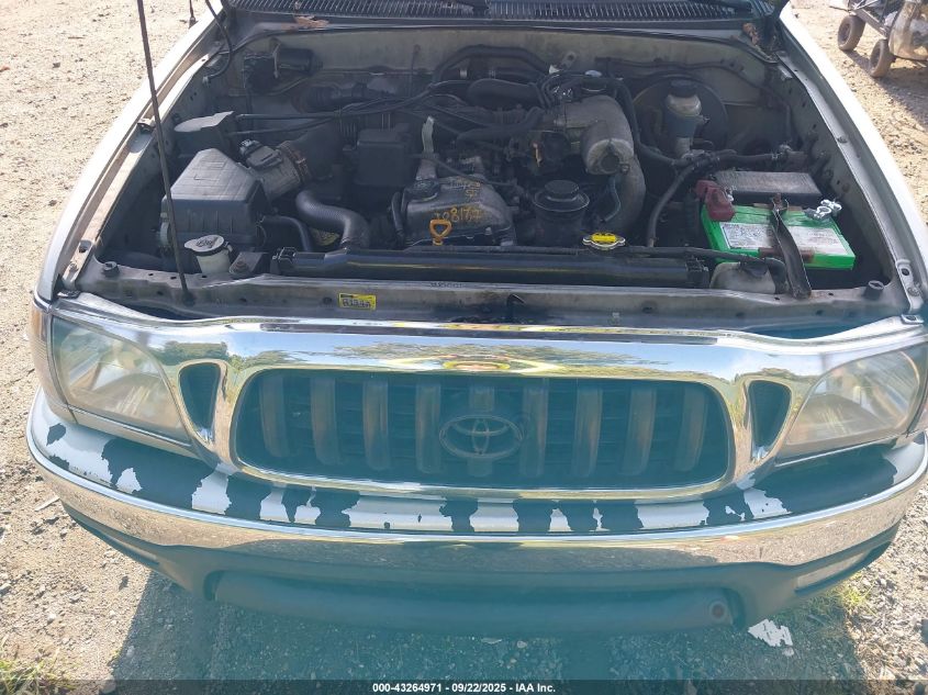 2002 Toyota Tacoma Xtracab VIN: 5TEWM72N12Z121817 Lot: 43264971