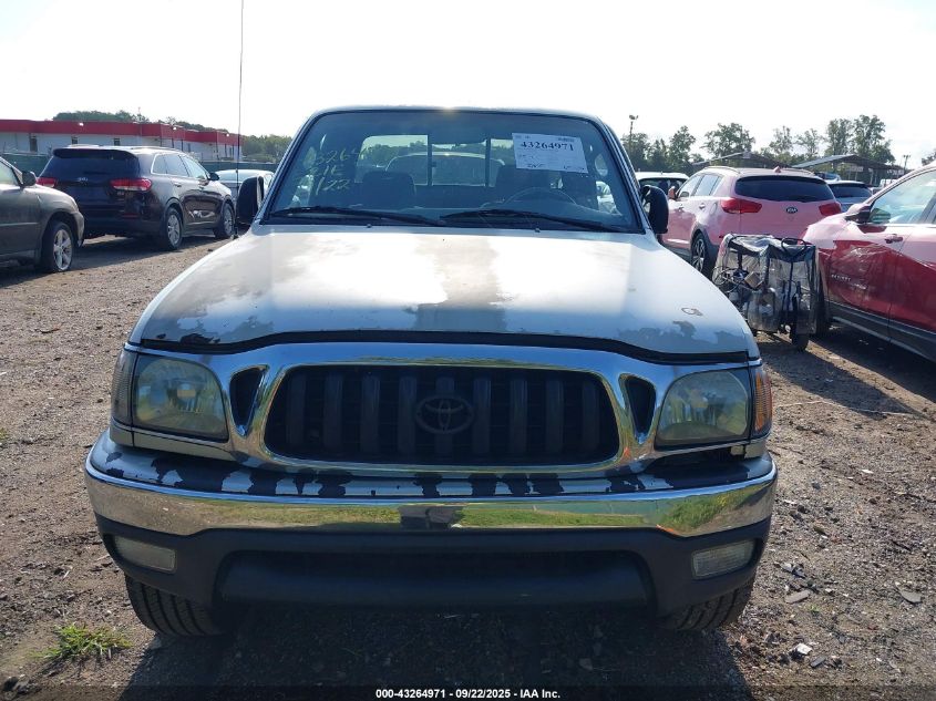 2002 Toyota Tacoma Xtracab VIN: 5TEWM72N12Z121817 Lot: 43264971