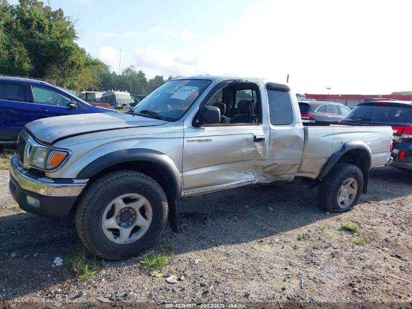 2002 Toyota Tacoma Xtracab VIN: 5TEWM72N12Z121817 Lot: 43264971