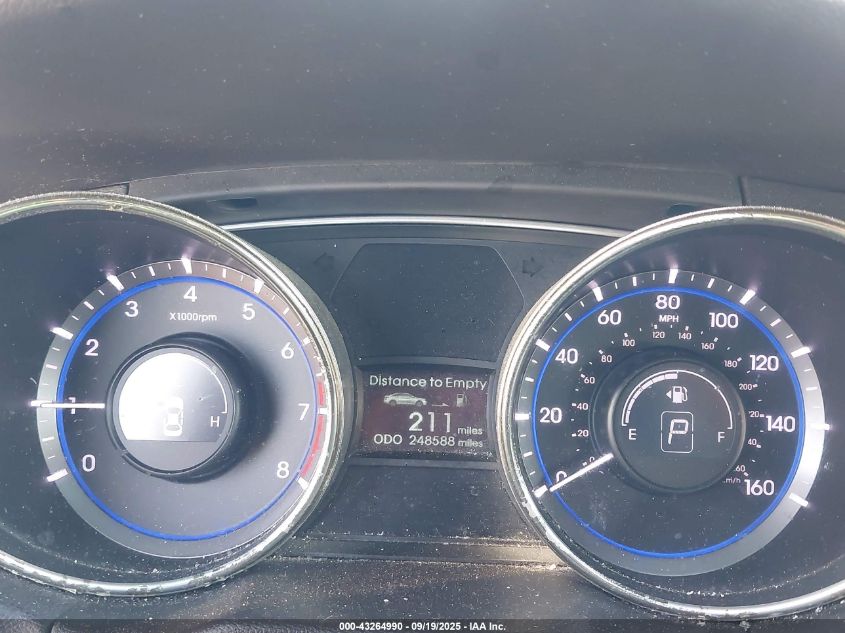 2011 Hyundai Sonata Gls VIN: 5NPEB4AC7BH210665 Lot: 43264990