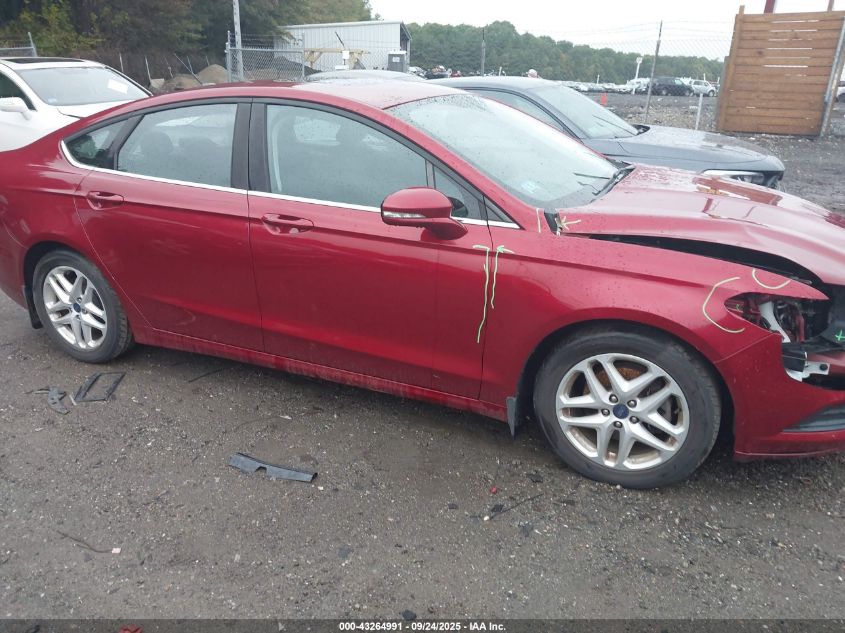 2016 Ford Fusion Se VIN: 3FA6P0HD1GR293968 Lot: 43264991