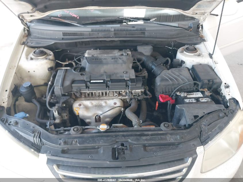 2008 Kia Spectra Ex VIN: KNAFE121785539170 Lot: 43265042