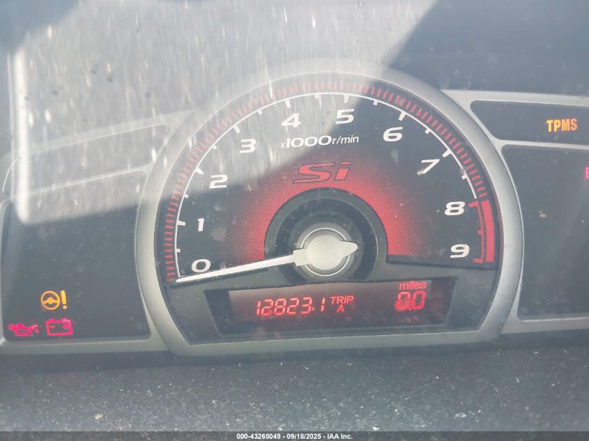 2009 Honda Civic Si VIN: 2HGFG21529H704724 Lot: 43265049