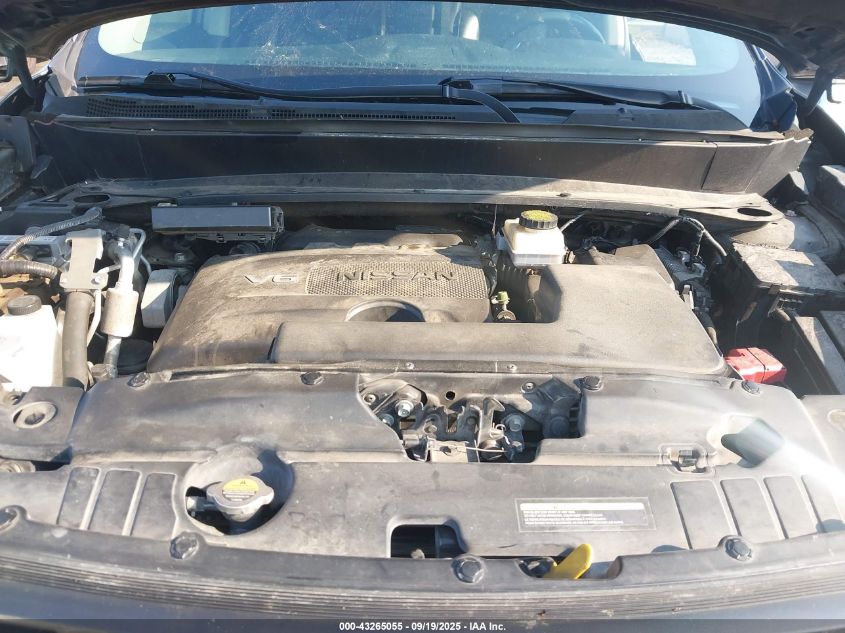 2017 Nissan Pathfinder Sl VIN: 5N1DR2MN0HC681730 Lot: 43265055