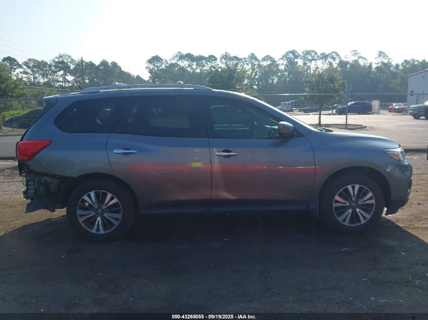2017 Nissan Pathfinder Sl VIN: 5N1DR2MN0HC681730 Lot: 43265055