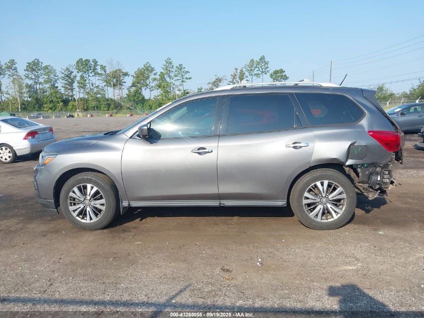 2017 Nissan Pathfinder Sl VIN: 5N1DR2MN0HC681730 Lot: 43265055