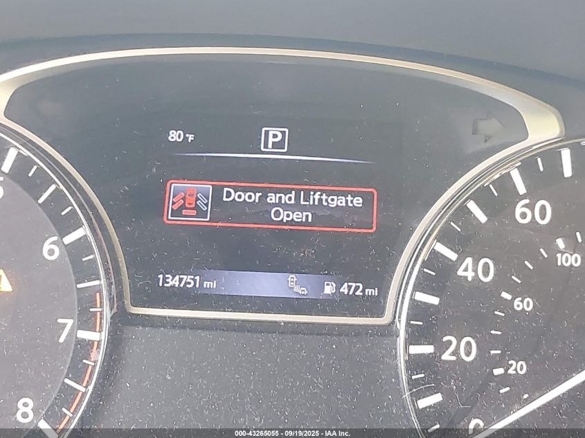 2017 Nissan Pathfinder Sl VIN: 5N1DR2MN0HC681730 Lot: 43265055