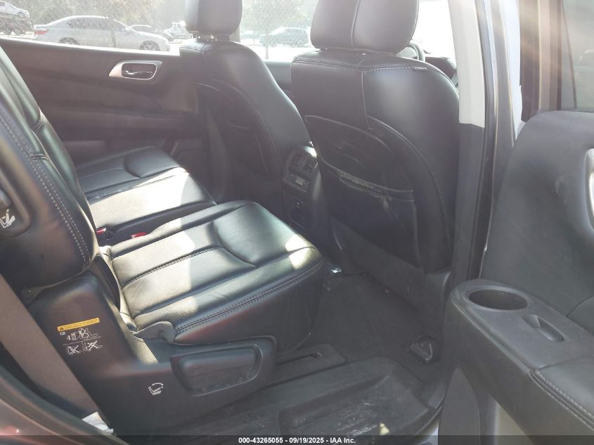 2017 Nissan Pathfinder Sl VIN: 5N1DR2MN0HC681730 Lot: 43265055