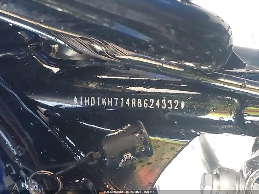 2024 Harley-Davidson Fltrx VIN: 1HD1KH714RB624332 Lot: 43265064