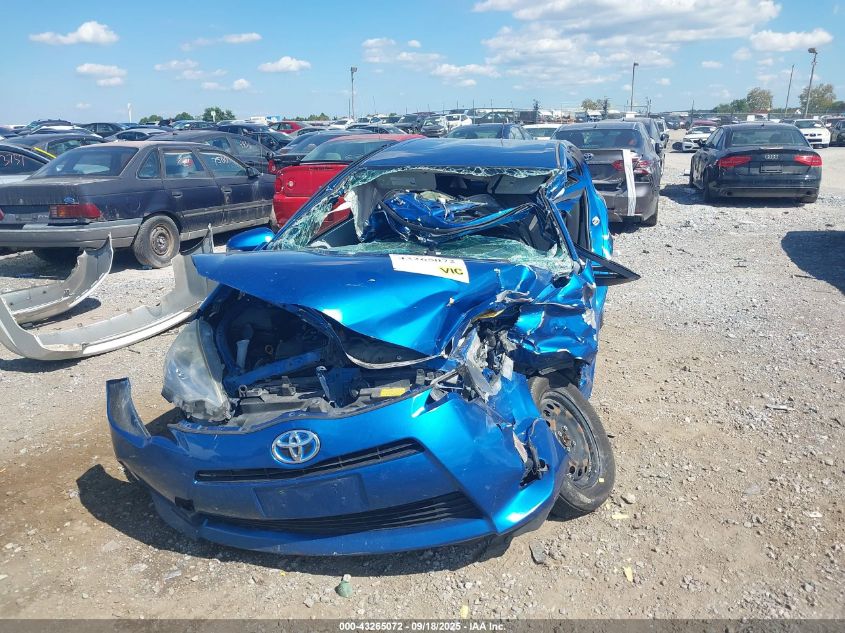 2012 Toyota Prius C Two VIN: JTDKDTB30C1503791 Lot: 43265072