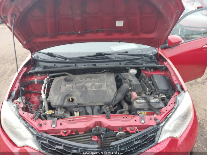 2016 Toyota Corolla S Plus VIN: 5YFBURHE1GP487792 Lot: 43265087