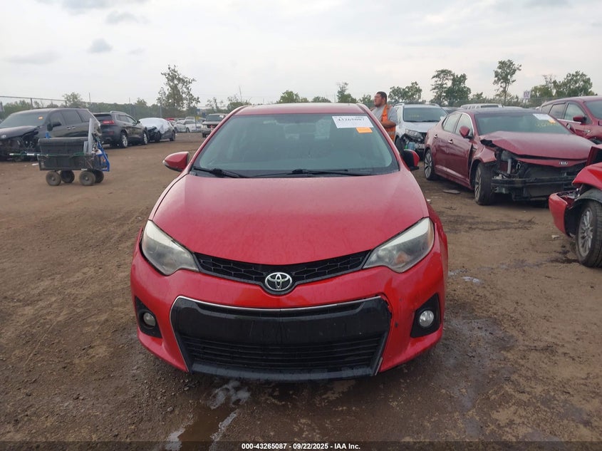 2016 Toyota Corolla S Plus VIN: 5YFBURHE1GP487792 Lot: 43265087