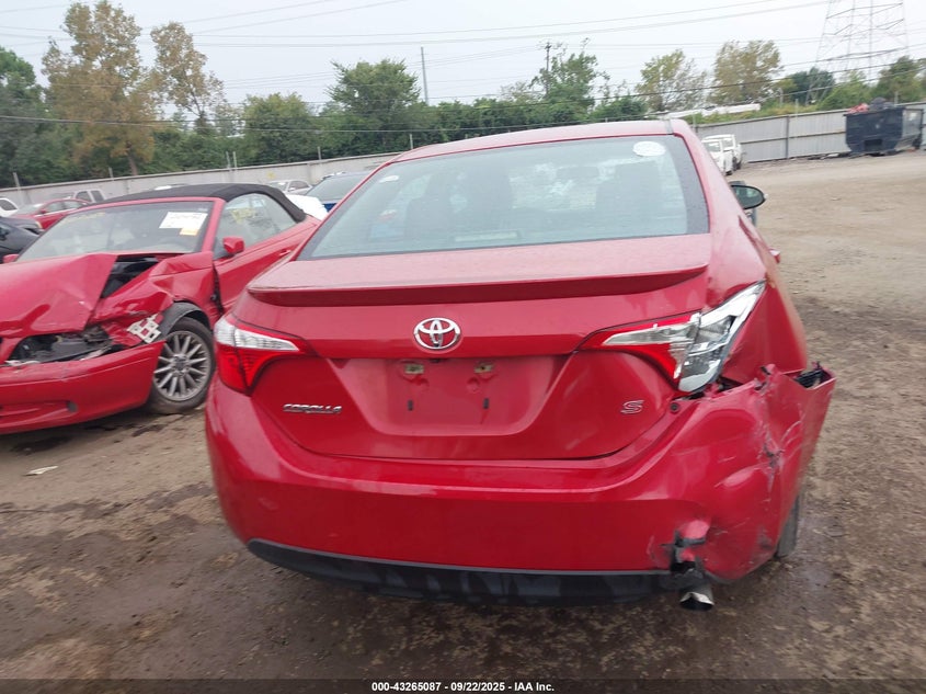 2016 Toyota Corolla S Plus VIN: 5YFBURHE1GP487792 Lot: 43265087