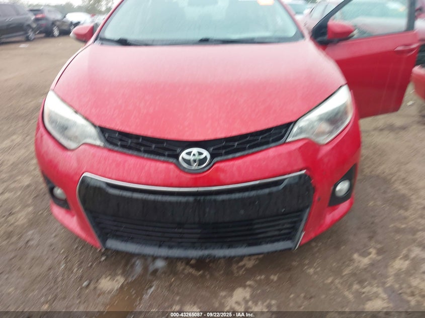 2016 Toyota Corolla S Plus VIN: 5YFBURHE1GP487792 Lot: 43265087