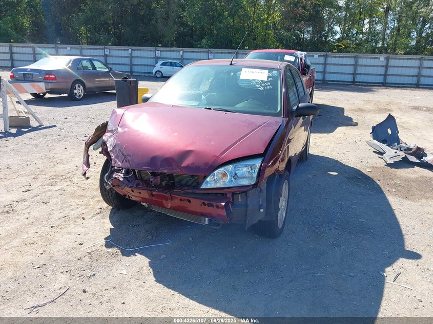 2006 Ford Focus Zx5 VIN: 1FAHP37N96W142084 Lot: 43265107