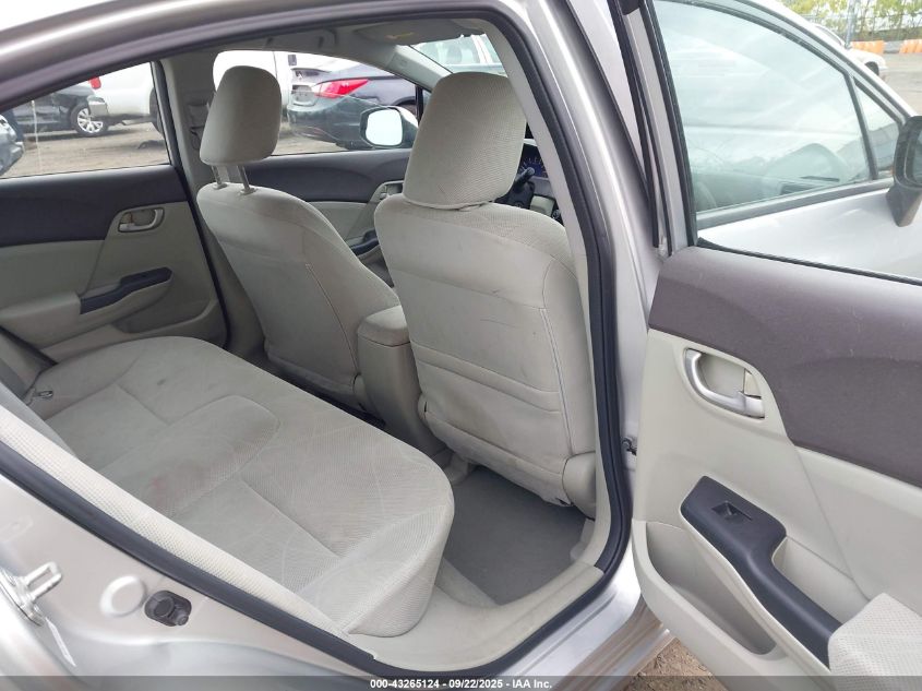 2012 Honda Civic Lx VIN: 2HGFB2F55CH306146 Lot: 43265124