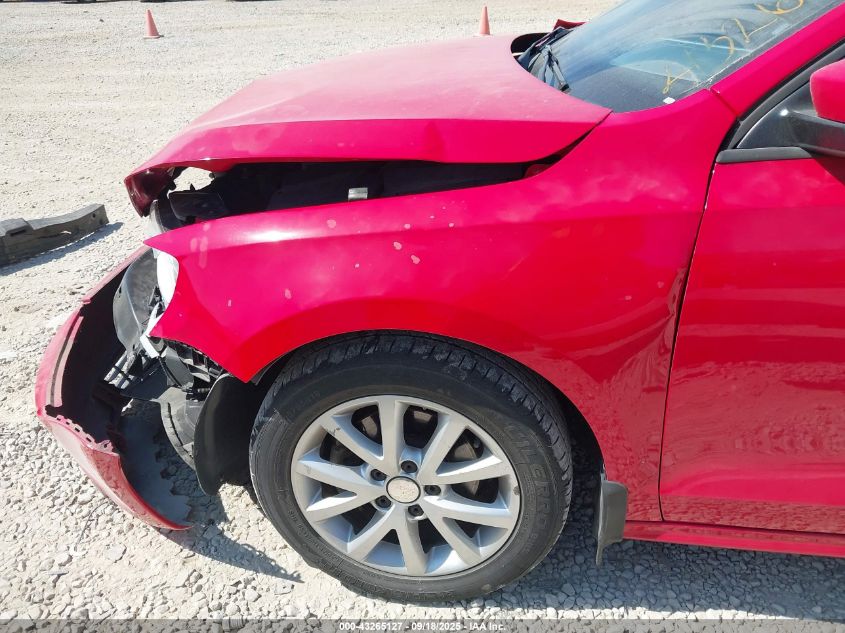 2011 Volkswagen Jetta 2.5L Se VIN: 3VWDZ7AJ6BM394348 Lot: 43265127