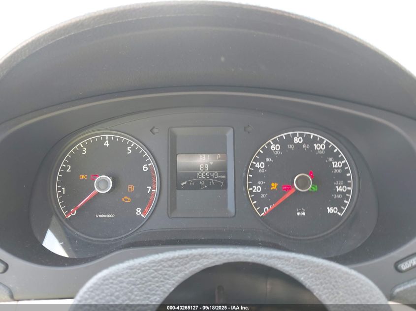 2011 Volkswagen Jetta 2.5L Se VIN: 3VWDZ7AJ6BM394348 Lot: 43265127