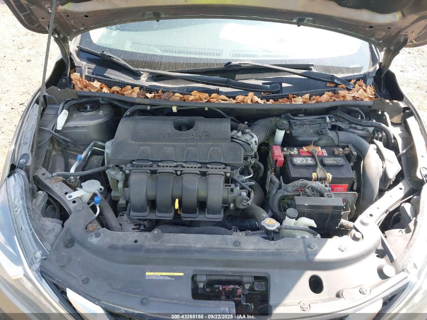 2016 Nissan Sentra Sv VIN: 3N1AB7AP1GY284325 Lot: 43265158