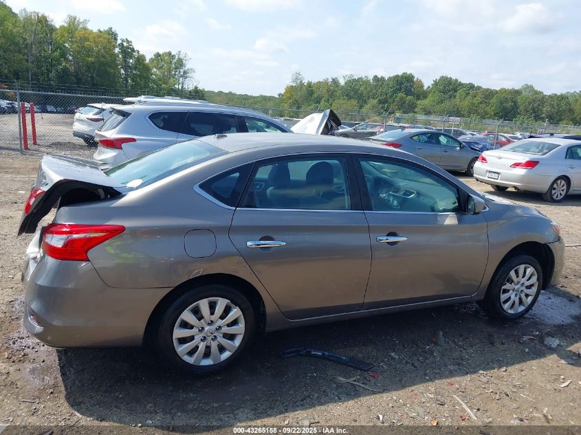 2016 Nissan Sentra Sv VIN: 3N1AB7AP1GY284325 Lot: 43265158