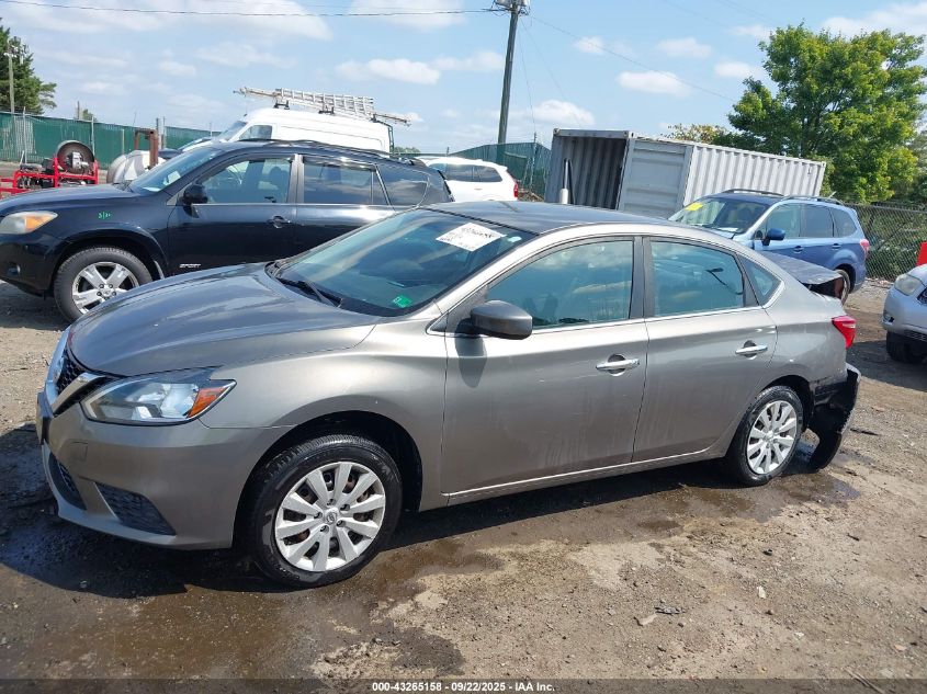 2016 Nissan Sentra Sv VIN: 3N1AB7AP1GY284325 Lot: 43265158