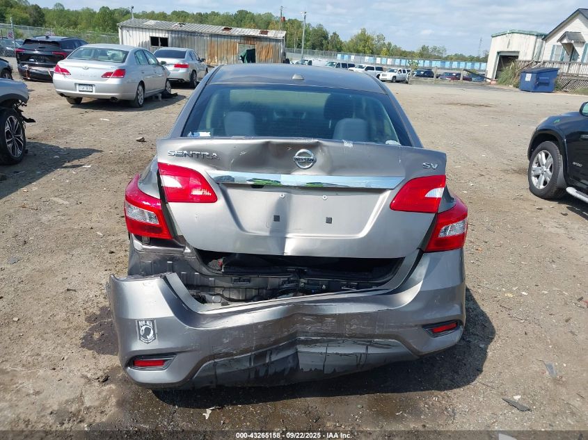 2016 Nissan Sentra Sv VIN: 3N1AB7AP1GY284325 Lot: 43265158