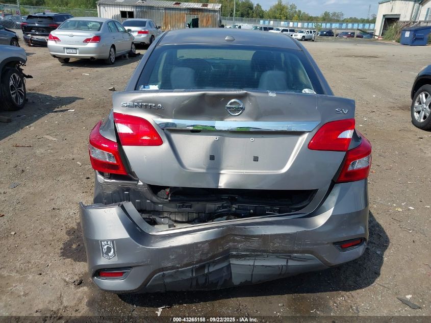 2016 Nissan Sentra Sv VIN: 3N1AB7AP1GY284325 Lot: 43265158