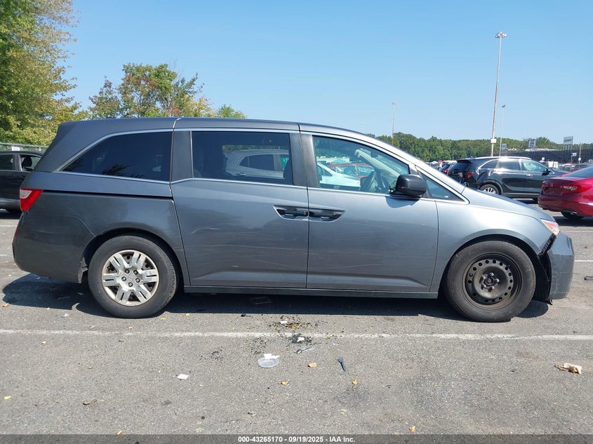 2013 Honda Odyssey Lx VIN: 5FNRL5H25DB032192 Lot: 43265170