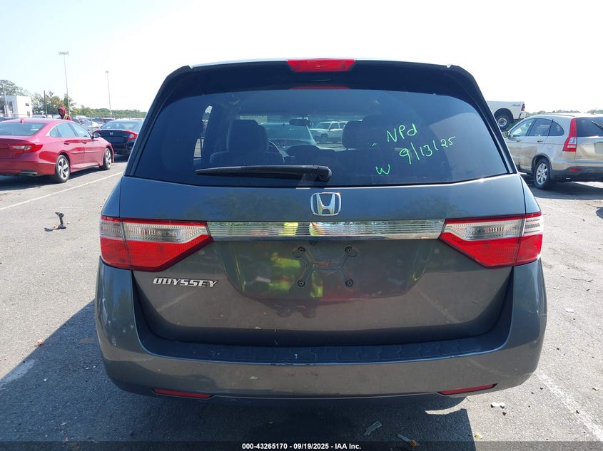 2013 Honda Odyssey Lx VIN: 5FNRL5H25DB032192 Lot: 43265170