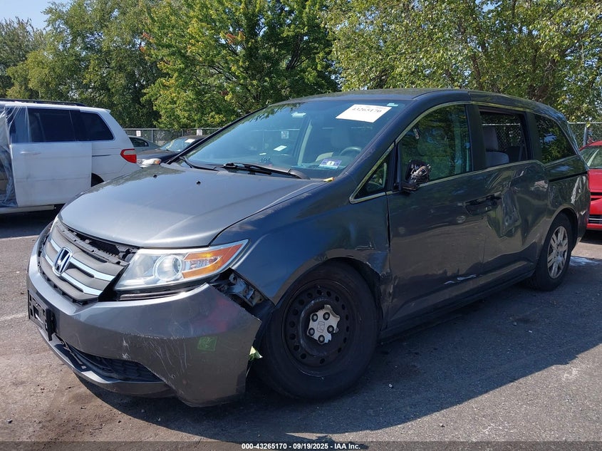 2013 Honda Odyssey Lx VIN: 5FNRL5H25DB032192 Lot: 43265170