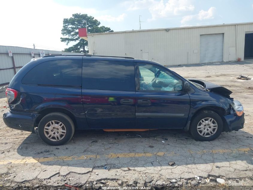 2006 Dodge Grand Caravan Se VIN: 1D4GP24R46B598866 Lot: 43265173