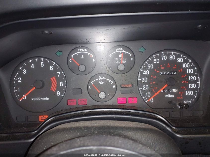 1993 Mitsubishi Eclipse Gs VIN: 4A3CF44E7PE033399 Lot: 43265210