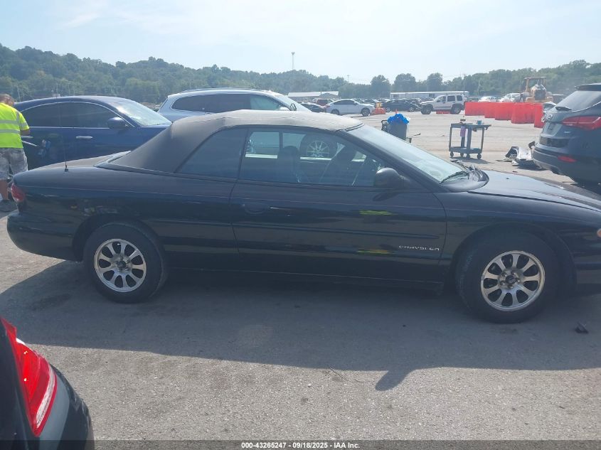 1996 Chrysler Sebring Jx VIN: 3C3EL45H8TT277543 Lot: 43265247