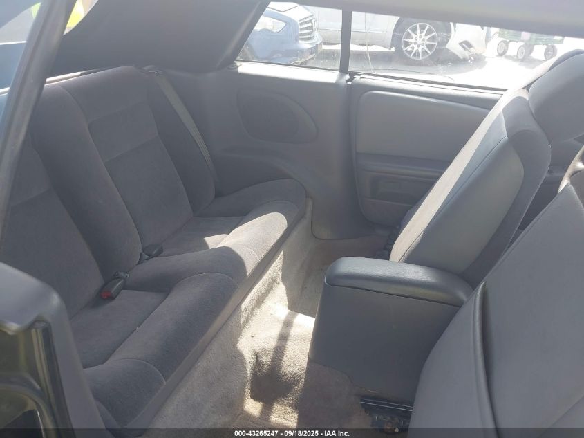 1996 Chrysler Sebring Jx VIN: 3C3EL45H8TT277543 Lot: 43265247