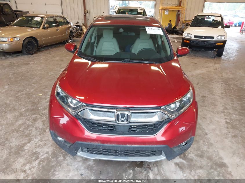2018 Honda Cr-V Ex VIN: 2HKRW2H57JH610693 Lot: 43265250