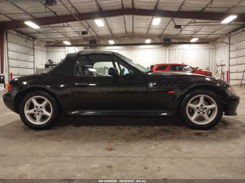 1997 BMW Z3 2.8 VIN: 4USCJ3321VLC01563 Lot: 43265256